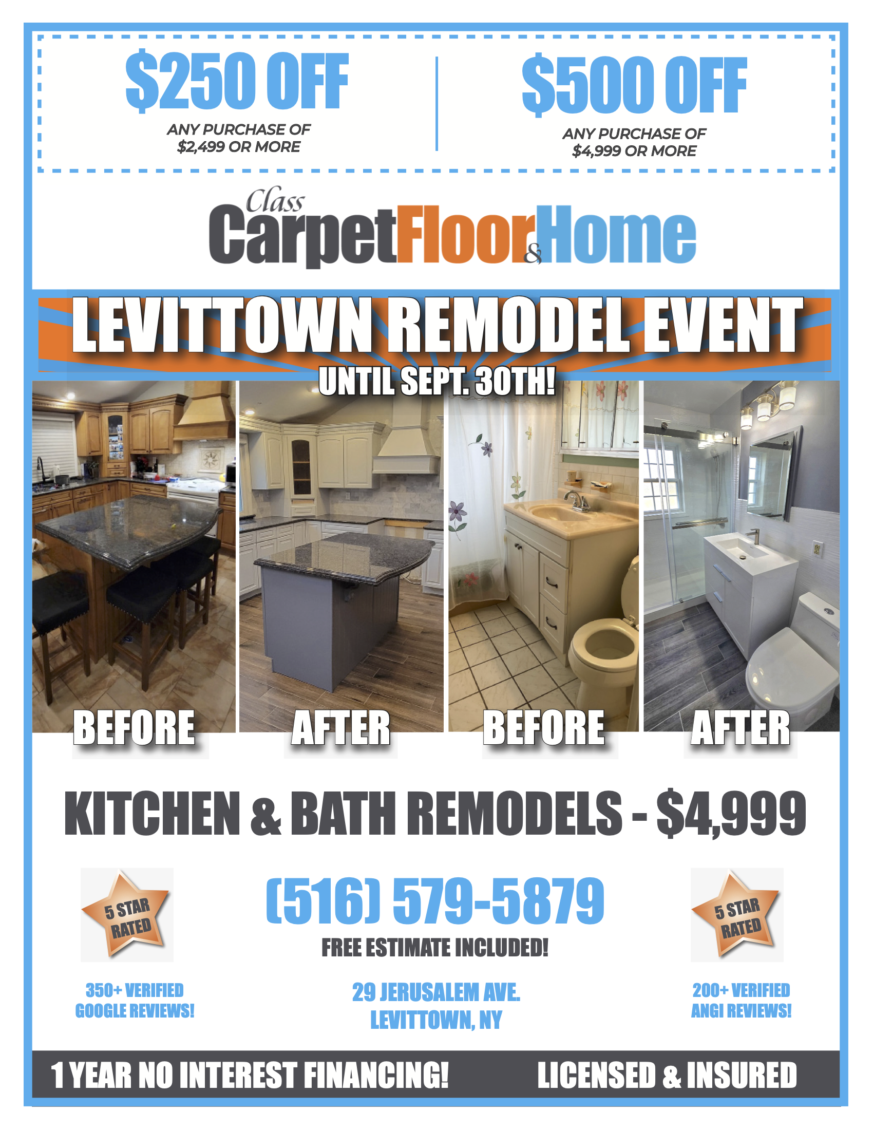 Special Promotion Page 1 - Class Remodeling