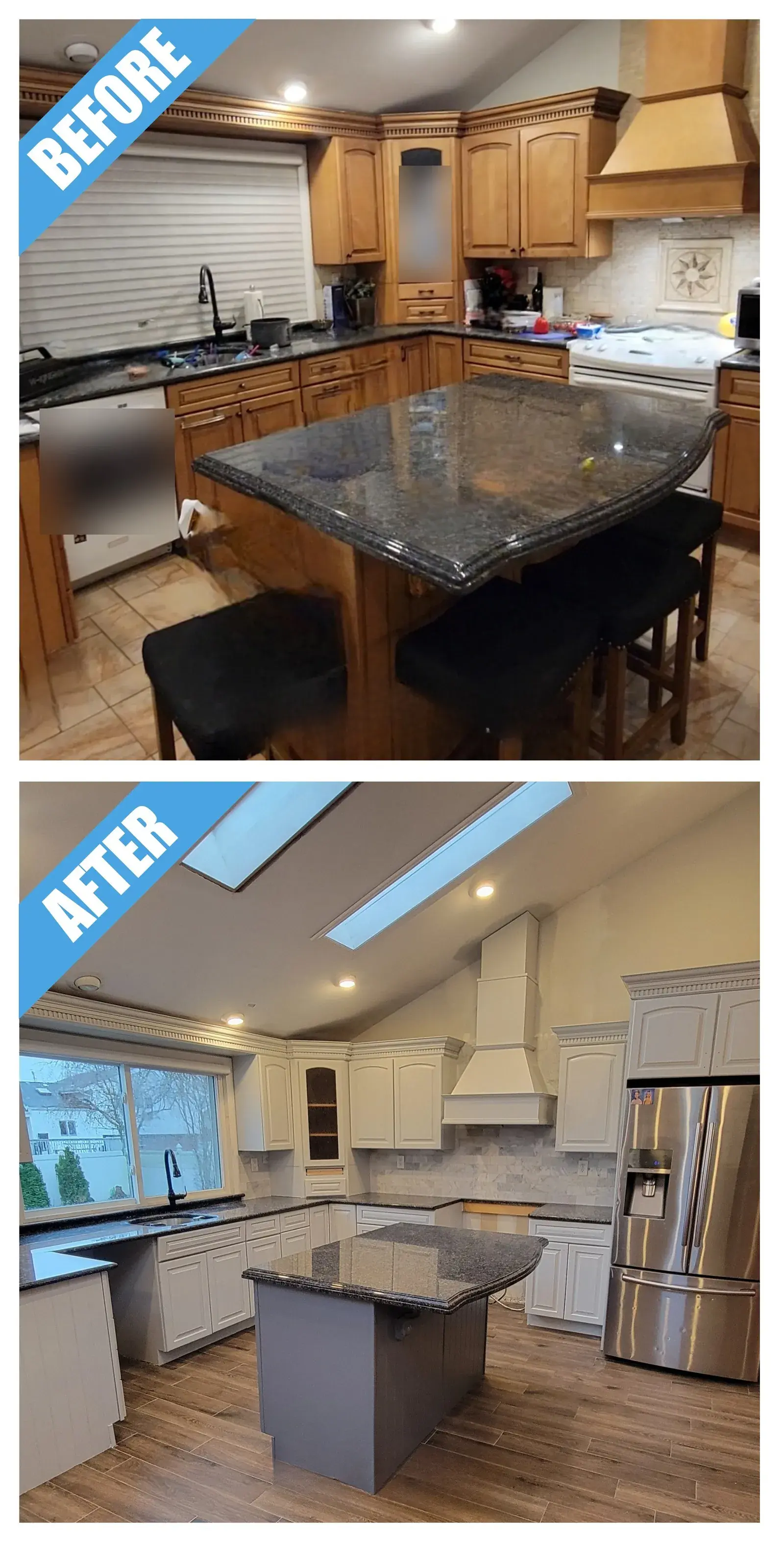 Cream Kitchen Remodel in Merrick, NY by Class Remodeling — Project 1 project photo